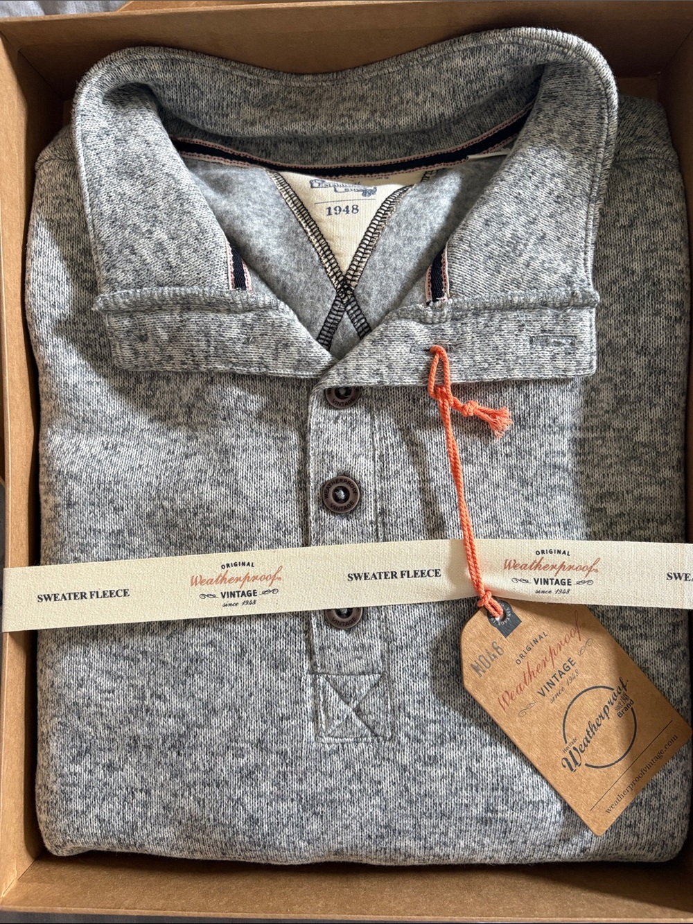 Brand New Men’s Weatherproof Knit Sweater